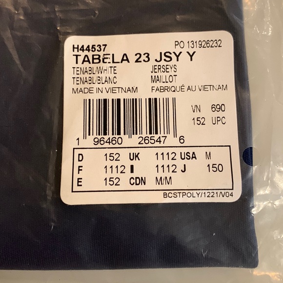 Adidas Tabela 23 soccer jersey - size M (11-12Y) - Picture 10 of 13